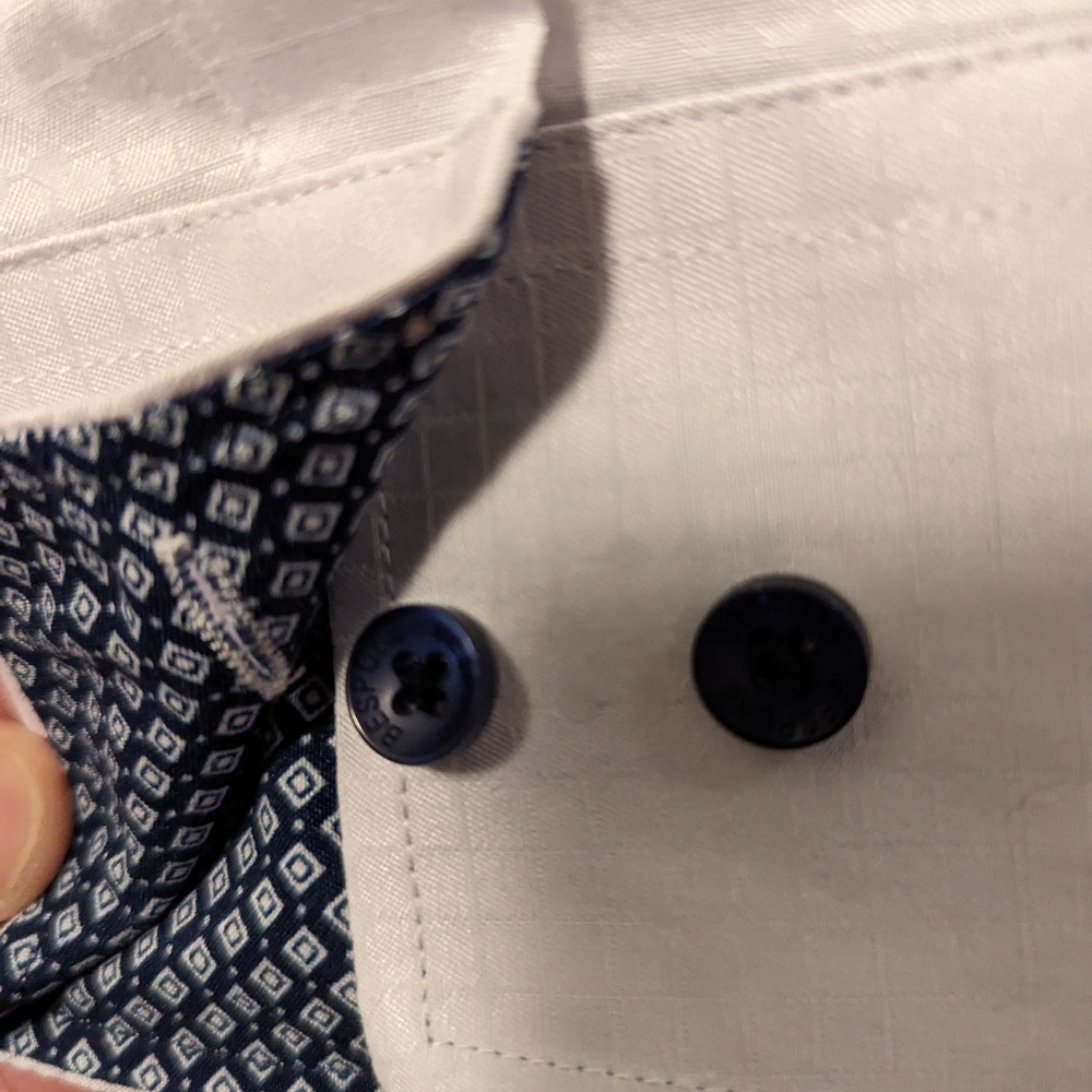 Men's Medium Bespoke Dress Shirt